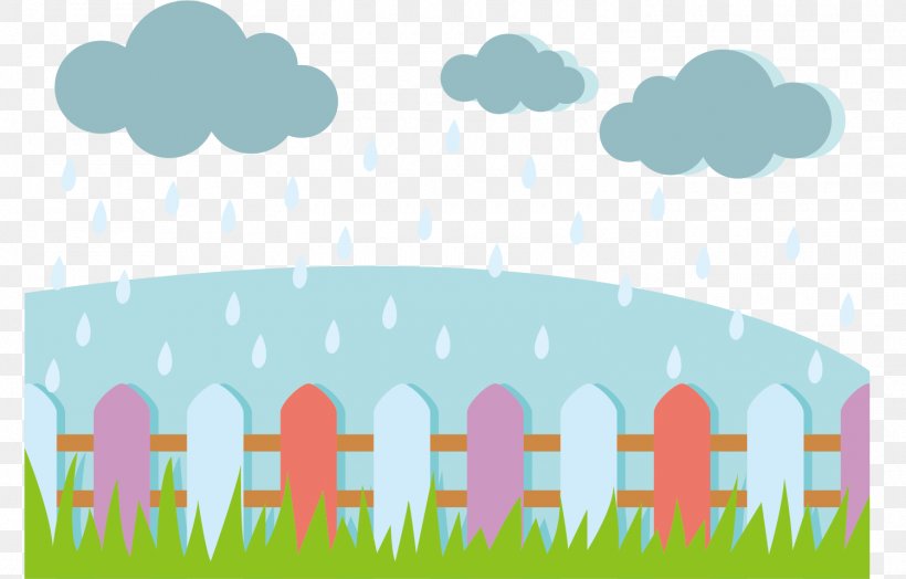 Rain, PNG, 1500x959px, Rain, Area, Blue, Grass, Green Download Free