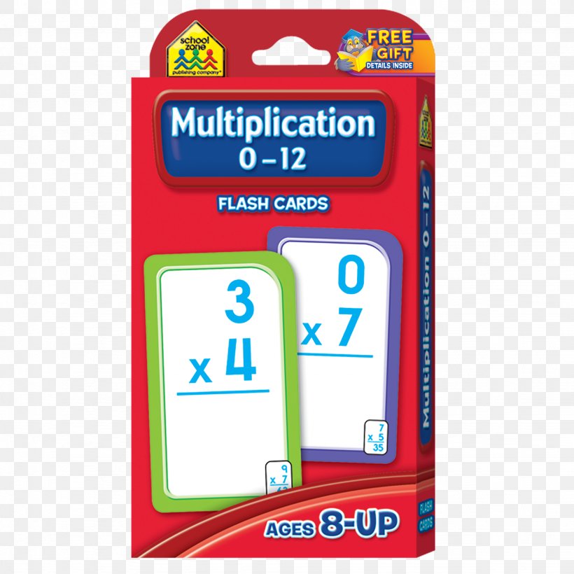 School Zone Numbers 1-100 Flash Cards Multiplication Educational Flash Cards 100 Nums, PNG, 2048x2048px, Number, Area, Education, Educational Flash Cards, Game Download Free