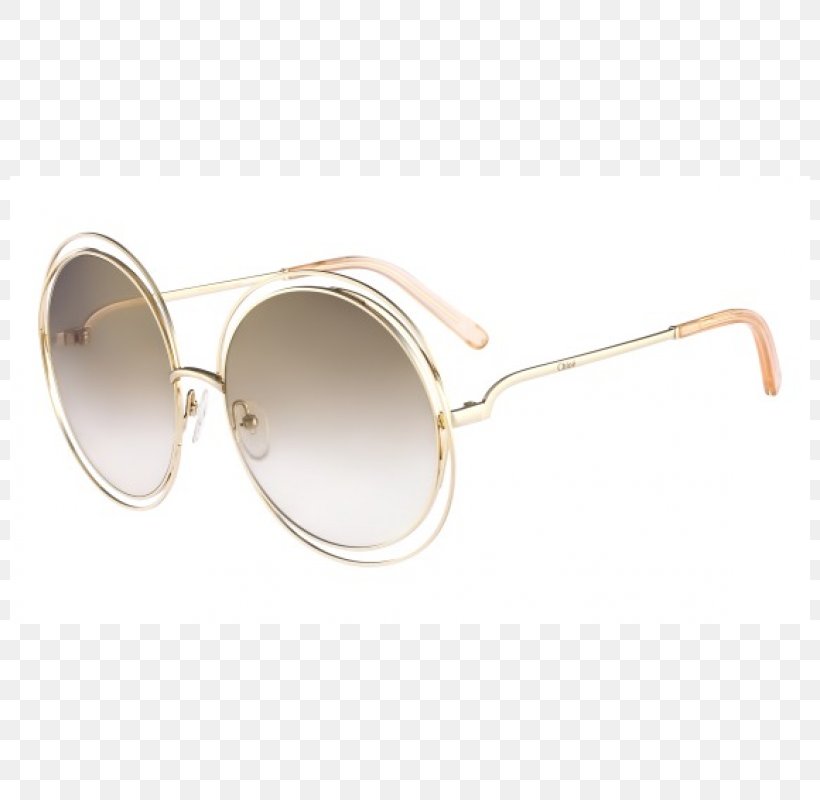 Sunglasses Chloé CE114S D Carlina Gold Eyewear, PNG, 800x800px, Sunglasses, Beige, Eyewear, Glasses, Lens Download Free