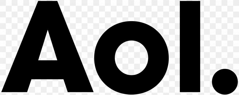 AOL Verizon Communications Logo Oath Inc. Internet, PNG, 2000x800px, Aol, Advertising, Aol Mail, Black And White, Brand Download Free