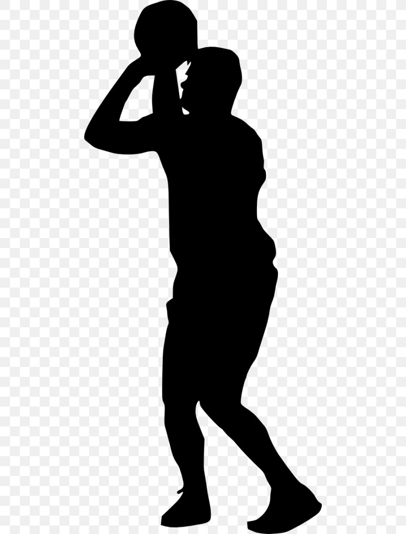 Basketball Player Clip Art, PNG, 480x1077px, Basketball, Basketball Player, Black, Black And White, Coach Download Free