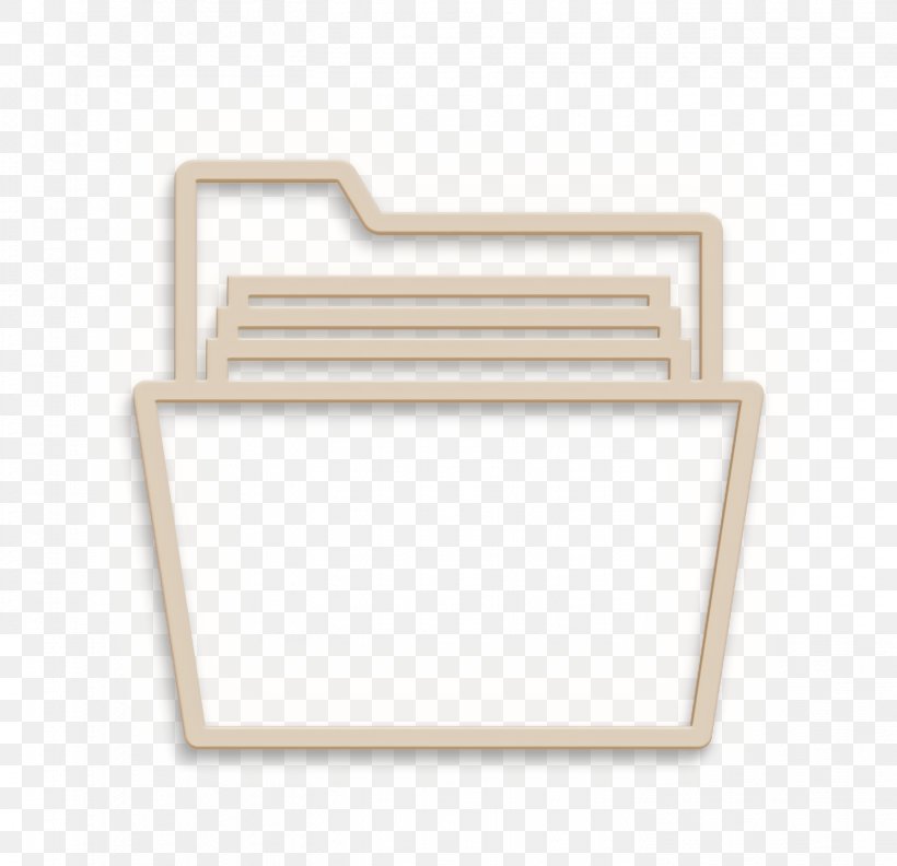 Folder Icon Essential Set Icon, PNG, 1456x1408px, Folder Icon, Beige, Essential Set Icon, Furniture, Rectangle Download Free