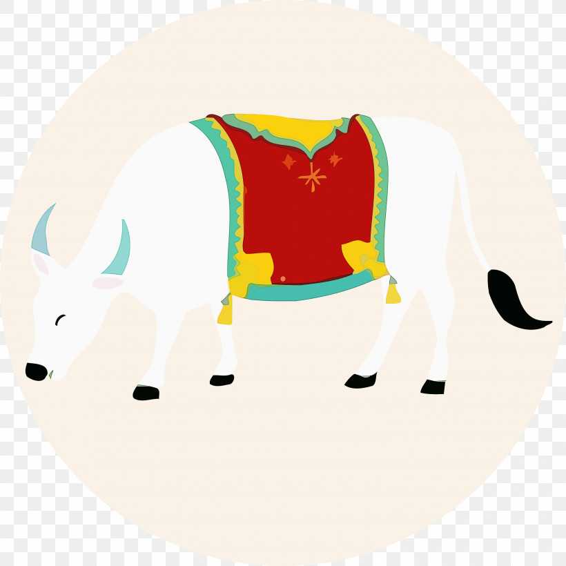 Pongal, PNG, 3000x3000px, Pongal, Biology, Character, Character Created By, Horse Download Free