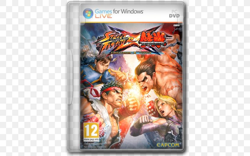 Street Fighter X Tekken Super Street Fighter IV Tekken X Street Fighter Xbox 360, PNG, 512x512px, Street Fighter X Tekken, Capcom, Chunli, Fighting Game, Film Download Free