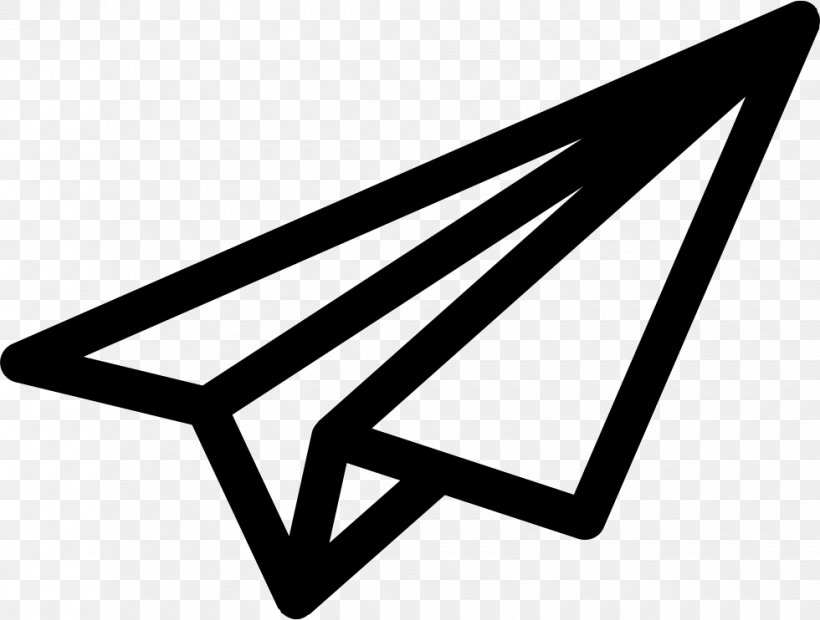 Airplane Paper Plane Symbol Clip Art, PNG, 980x742px, Airplane, Black, Black And White, Monochrome, Monochrome Photography Download Free