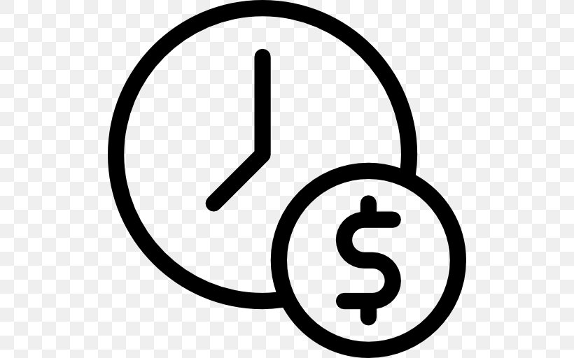 Time Value Of Money Finance, PNG, 512x512px, Time Value Of Money, Area, Black And White, Brand, Business Download Free