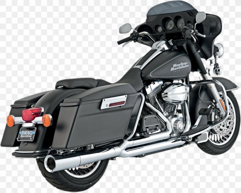 Exhaust System Harley-Davidson Touring Pipe Motorcycle Vance & Hines, PNG, 830x666px, Exhaust System, Automotive Exhaust, Automotive Exterior, Automotive Tire, Automotive Wheel System Download Free