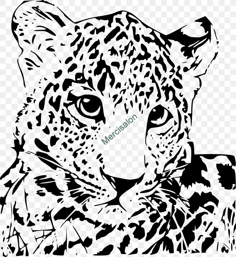 T-shirt Whiskers Cheetah Ocelot Cat, PNG, 2125x2307px, Tshirt, Big Cats, Black, Black And White, Blouse Download Free