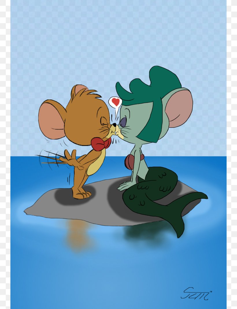 Tom Cat Jerry Mouse Tom And Jerry Cartoon Drawing, PNG, 748x1069px, Watercolor, Cartoon, Flower, Frame, Heart Download Free