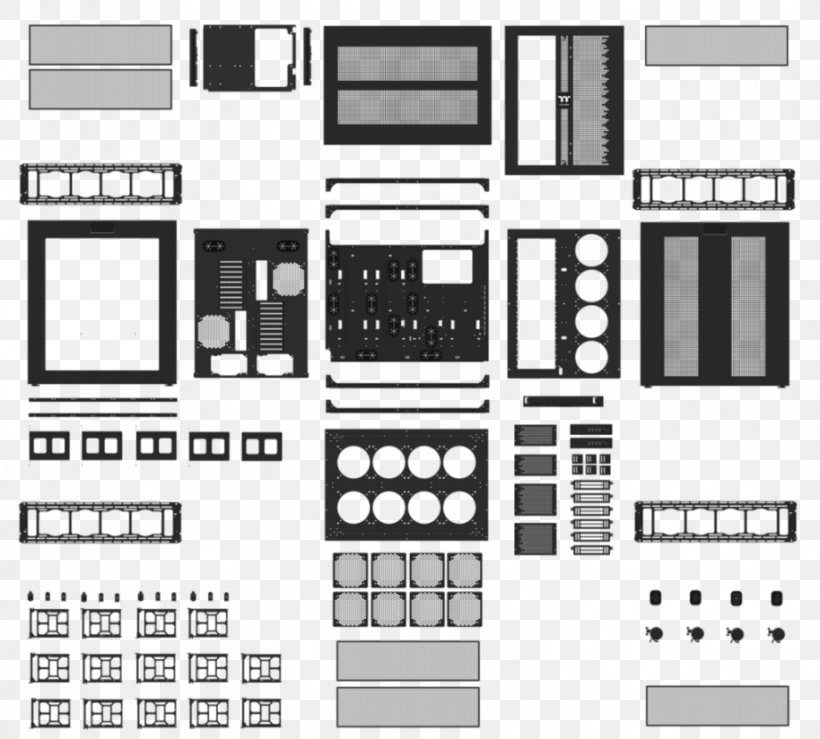 Computer Cases & Housings Power Supply Unit Thermaltake Computer System Cooling Parts Personal Computer, PNG, 914x824px, Computer Cases Housings, Area, Atx, Black And White, Brand Download Free