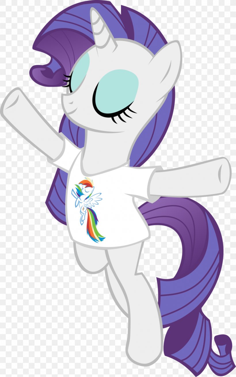Pony Rarity T-shirt Rainbow Dash Applejack, PNG, 900x1437px, Watercolor, Cartoon, Flower, Frame, Heart Download Free