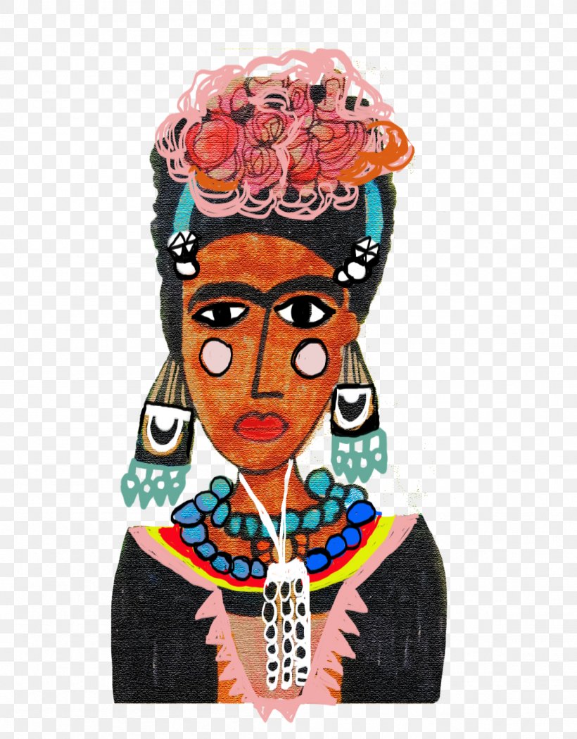 Self-Portrait With Thorn Necklace And Hummingbird Frida Kahlo Museum I Love You More Than My Own Skin. Artist, PNG, 1152x1476px, Watercolor, Cartoon, Flower, Frame, Heart Download Free