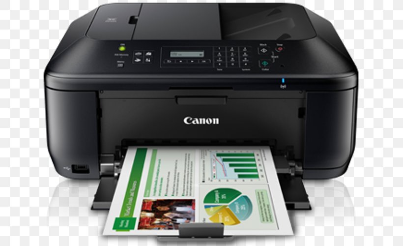 Multi-function Printer Inkjet Printing Canon, PNG, 680x500px, Multifunction Printer, Airprint, Automatic Document Feeder, Canon, Color Printing Download Free