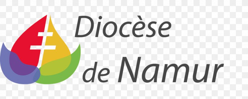 Roman Catholic Diocese Of Namur Logo Brand Text, PNG, 1024x412px, Namur, Area, Brand, Diocese, Drawing Download Free