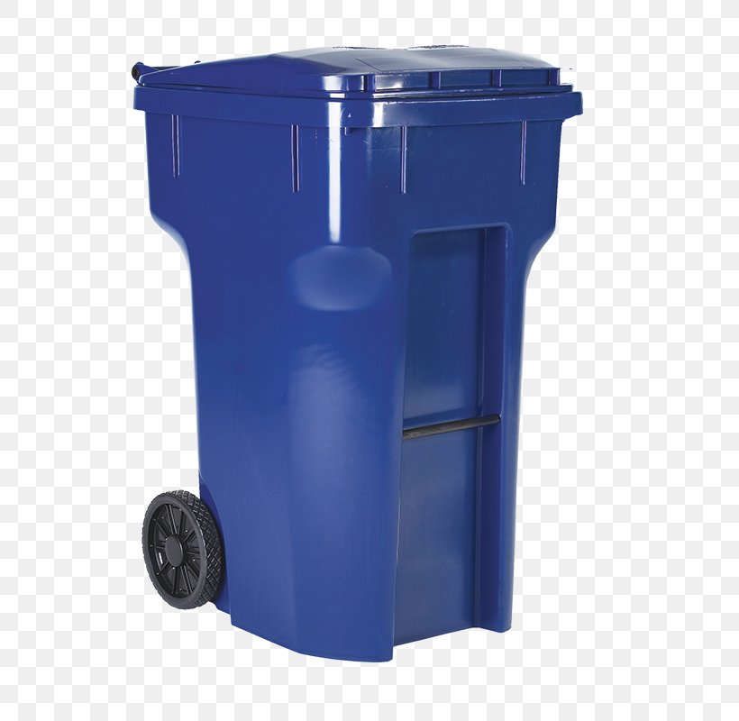 Rubbish Bins & Waste Paper Baskets Gallon Recycling Bin, PNG, 655x800px, Rubbish Bins Waste Paper Baskets, Beverage Can, Cart, Cascade Cart Solutions, Cobalt Blue Download Free