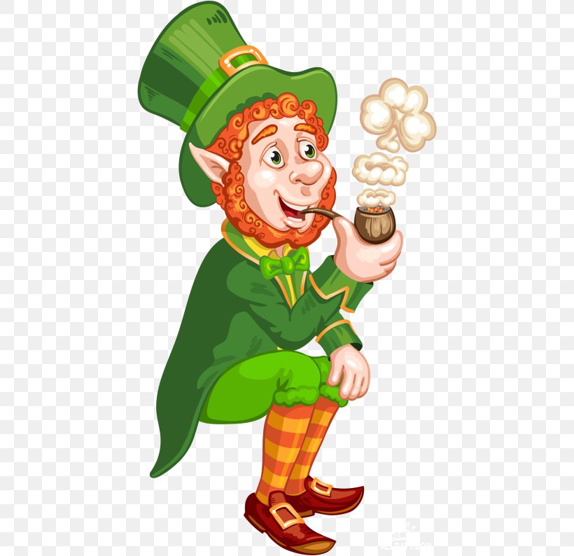 Saint Patrick's Day Leprechaun Ireland Shamrock Clip Art, PNG, 428x794px, Leprechaun, Art, Cartoon, Christmas, Christmas Elf Download Free