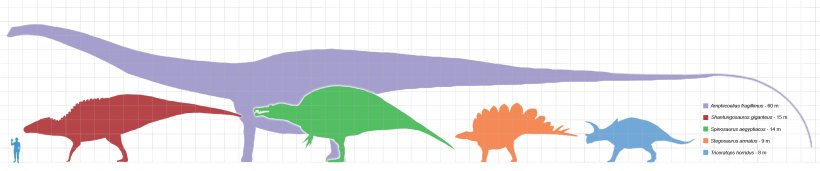 Seismosaurus Amphicoelias Argentinosaurus Dinosaur Size Supersaurus, PNG, 2788x584px, Seismosaurus, Amphicoelias, Apatosaurus, Area, Argentinosaurus Download Free
