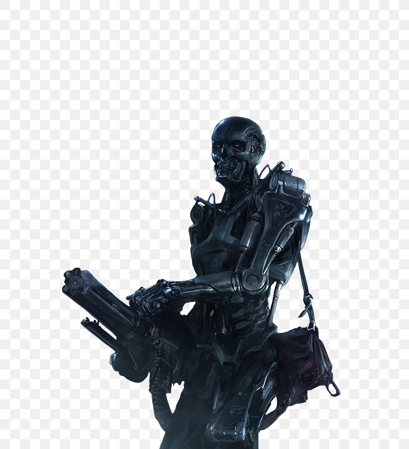 The Terminator Kyle Reese Skynet John Connor, PNG, 636x900px, Terminator, Arnold Schwarzenegger, Drawing, Figurine, Film Download Free