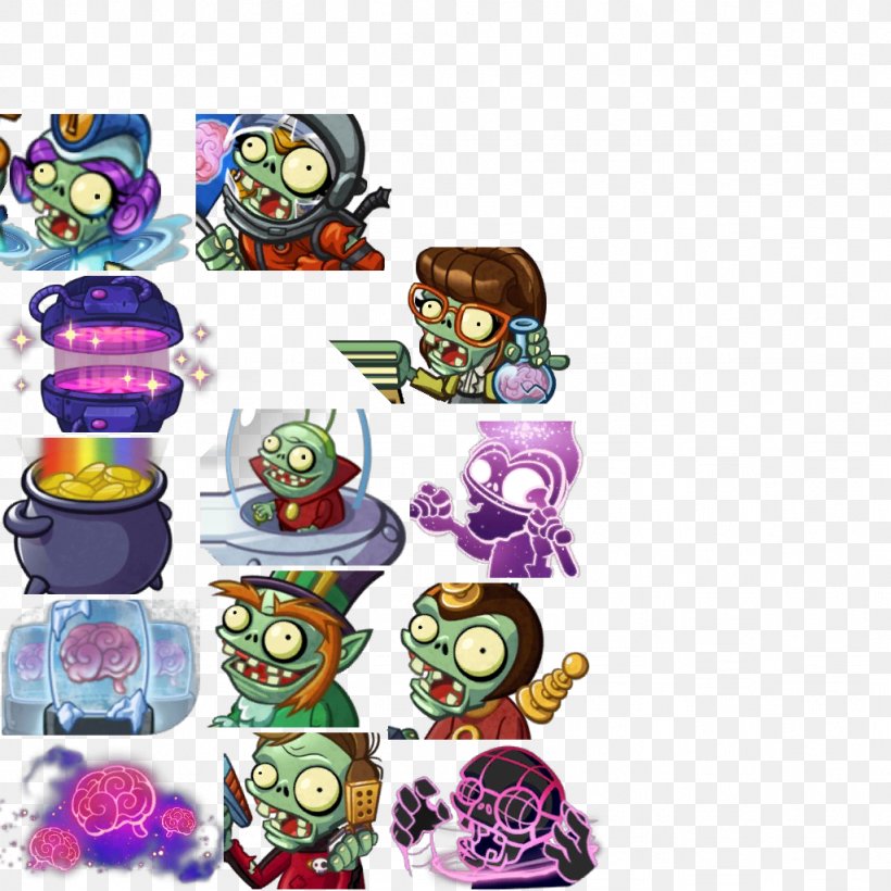 Plants Vs. Zombies Heroes Sprite Texture Mapping, PNG, 1024x1024px, Watercolor, Cartoon, Flower, Frame, Heart Download Free