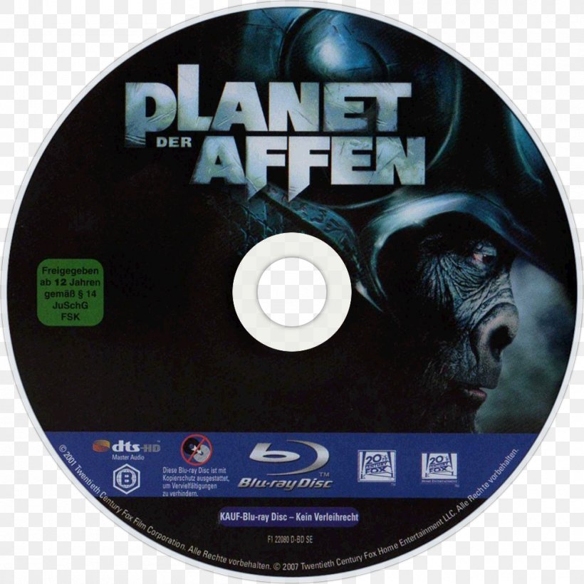 Blu-ray Disc Planet Of The Apes DVD Compact Disc Film, PNG, 1000x1000px, Bluray Disc, Brand, Compact Disc, Dvd, Film Download Free