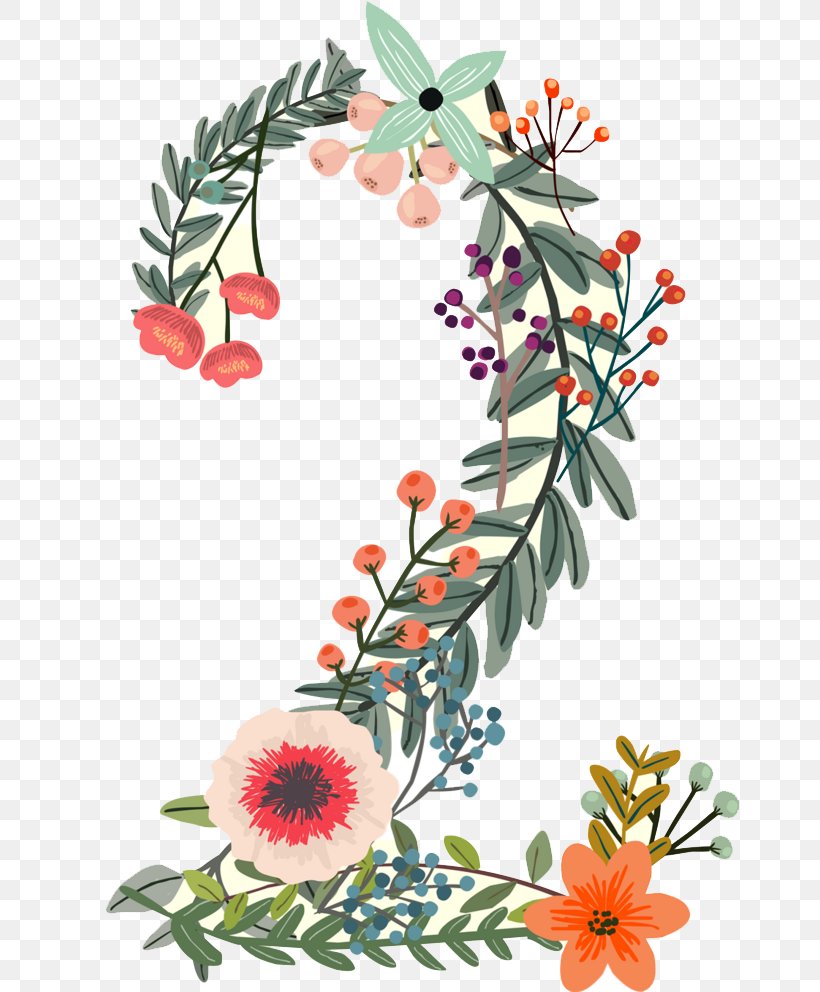 Number Flower Digital Data, PNG, 658x992px, Number, Arabic Numerals, Art, Branch, Cut Flowers Download Free