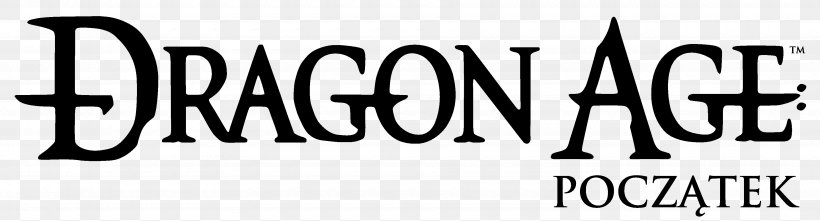 Dragon Age: Origins Dragon Age II Dragon Age: Inquisition Video Game Steam, PNG, 3700x1000px, Dragon Age Origins, Bioware, Black, Black And White, Brand Download Free
