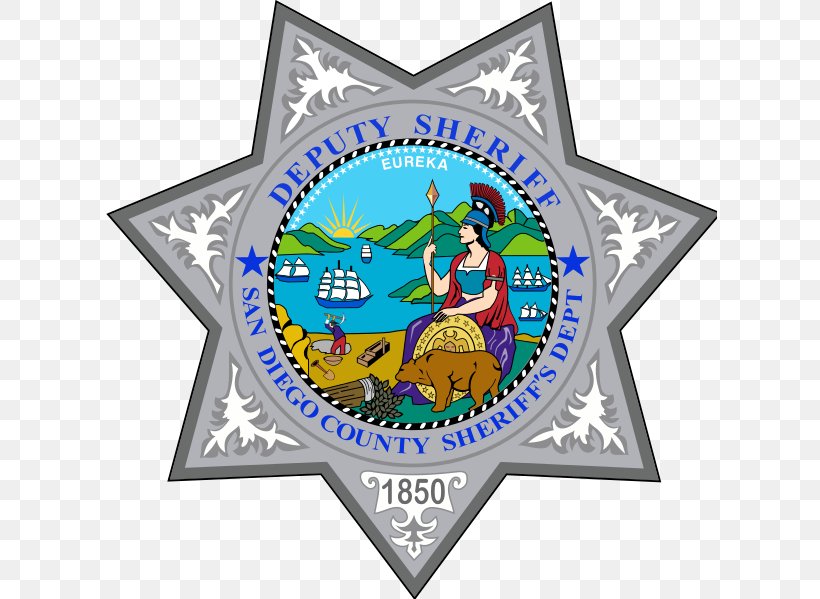 San Diego County Sheriff's Department Headquarters San Benito County, California Police, PNG, 614x599px, San Benito County California, Area, Badge, California, Government Agency Download Free