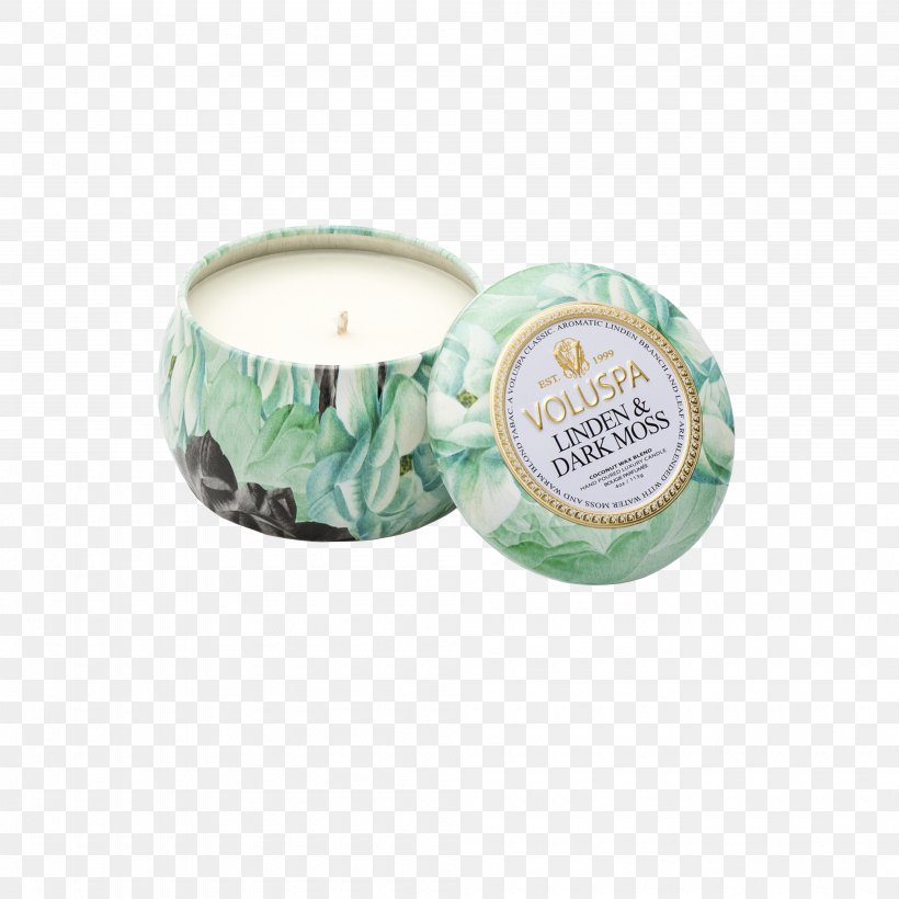 Voluspa Candle Doftljus Voluspa Decorative Tin Candle Aromatherapy, PNG, 4000x4000px, Candle, Aromatherapy, Doftljus, Essential Oil, Gift Download Free