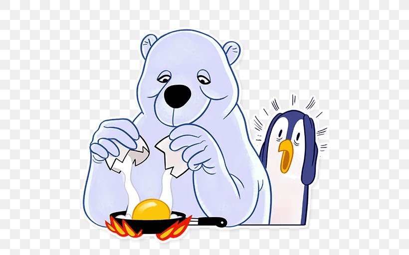 Polar Bear Sticker Clip Art Animal, PNG, 512x512px, Bear, Animal, Area, Artwork, Beak Download Free