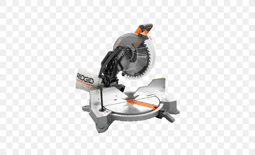 Ridgid Dual Bevel Miter Saw Tool, PNG, 500x500px, Miter Saw, Abrasive Saw, Angle Grinder, Bevel, Circular Saw Download Free