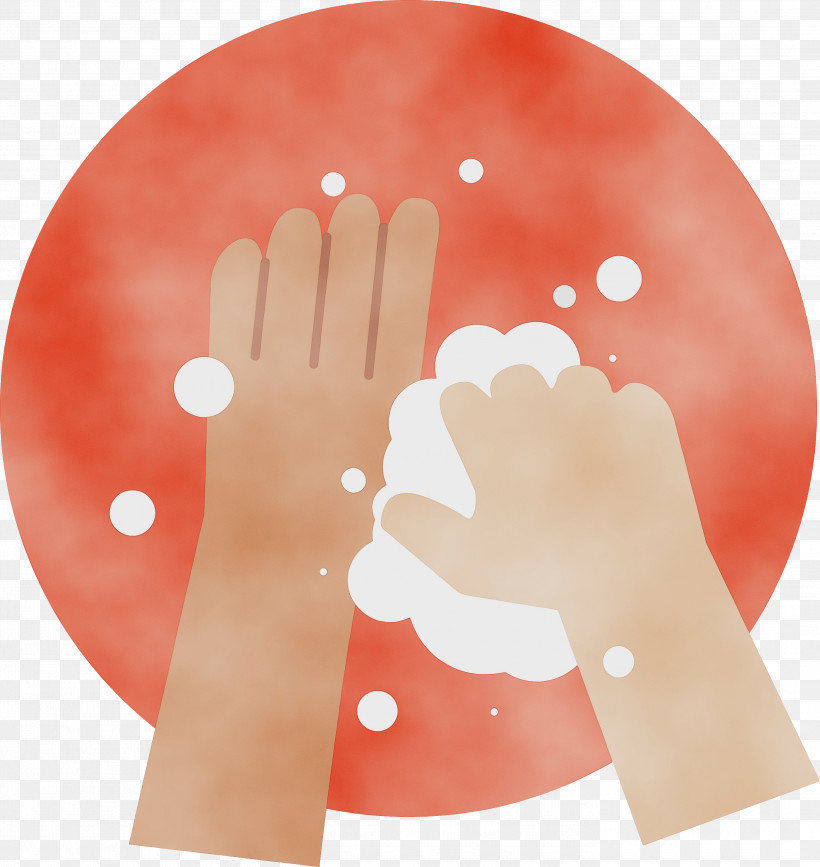 Peach, PNG, 2795x2956px, Hand Washing, Coronavirus, Hand Hygiene, Handwashing, Paint Download Free