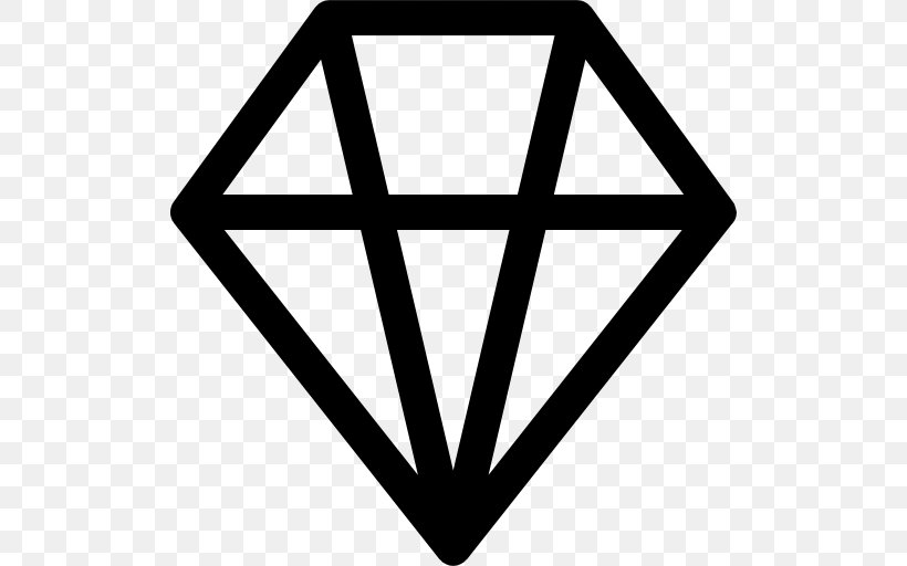Shape Diamond Rhombus, PNG, 512x512px, Shape, Area, Black, Black And White, Brand Download Free