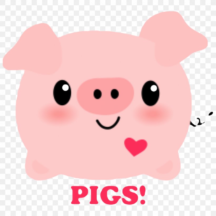 Domestic Pig Desktop Wallpaper Image Drawing, PNG, 1242x1242px, Pig, Animation, Caricature, Cartoon, Cheek Download Free
