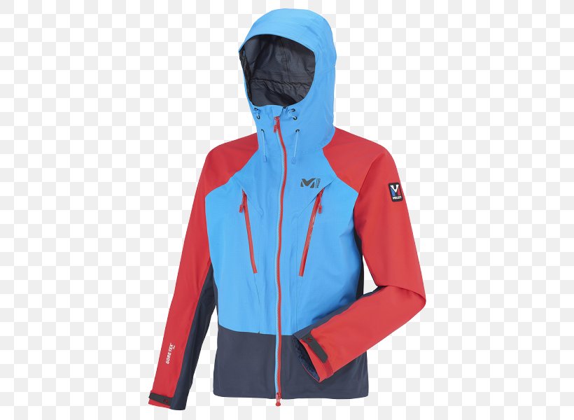 Gore-Tex Jacket Millet Clothing Mountaineering, PNG, 600x600px, Goretex, Backcountrycom, Blue, Climbing Shoe, Clothing Download Free