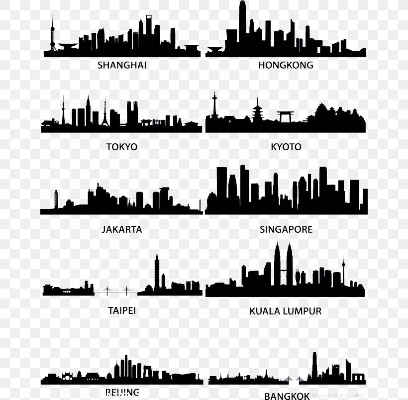 Cities: Skylines Silhouette Royalty-free, PNG, 658x804px, Cities Skylines, Black And White, Brand, City, Cityscape Download Free