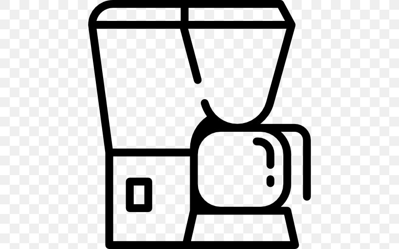 Coffeemaker Kitchen Clip Art, PNG, 512x512px, Coffeemaker, Apartment, Area, Black, Black And White Download Free