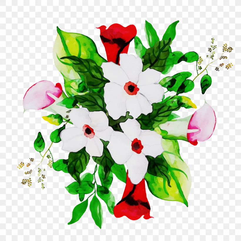 Flower Plant Bouquet Petal Cut Flowers, PNG, 1000x1000px, Watercolor, Bouquet, Cut Flowers, Flower, Paint Download Free