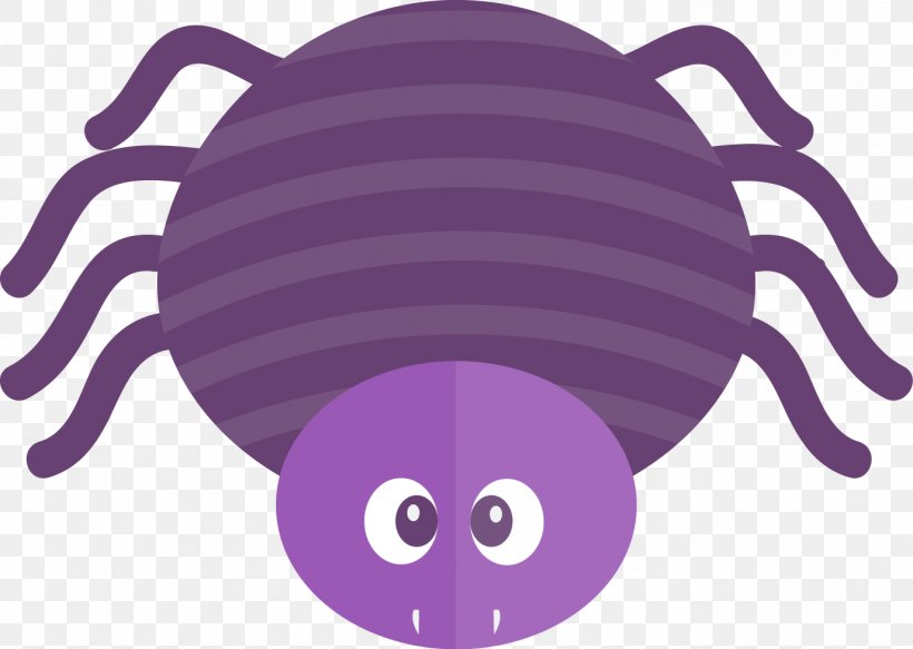 Purple Spider, PNG, 1376x979px, Spider, Cartoon, Clip Art, Drawing, Illustration Download Free