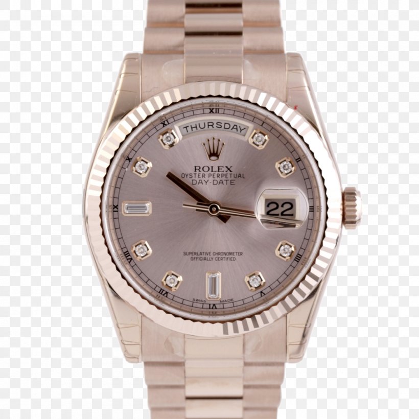 Rolex Day-Date Watch Strap Platinum, PNG, 1000x1000px, Rolex Daydate, Brand, Colored Gold, Dial, Fashion Download Free
