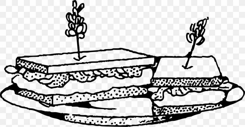 Submarine Sandwich Peanut Butter And Jelly Sandwich Ham And Cheese Sandwich Hot Dog Clip Art, PNG, 2400x1250px, Submarine Sandwich, Black And White, Bread, Cartoon, Cheese Download Free