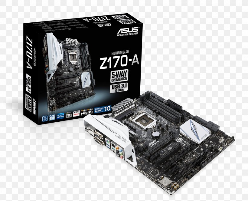 Z170 Premium Motherboard Z170-DELUXE Intel Laptop LGA 1151, PNG, 1748x1417px, Z170 Premium Motherboard Z170deluxe, Asus, Central Processing Unit, Computer, Computer Component Download Free
