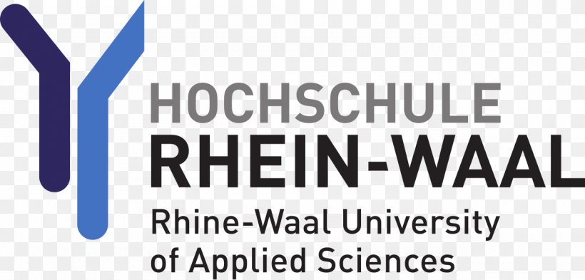 Rhine-Waal University Of Applied Sciences Fachhochschule Logo AStA Hochschule Rhein-Waal, PNG, 1280x614px, University, Area, Blue, Brand, Communication Download Free
