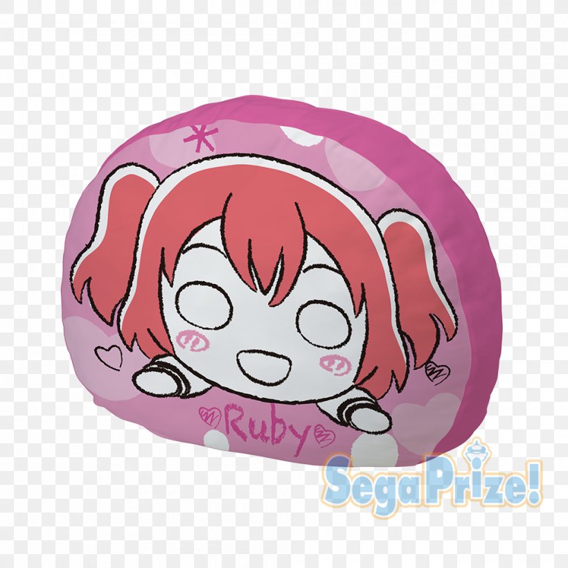 Love Live! Sunshine!! Aqours μ's Happy Party Train Cushion, PNG, 1000x1000px, Love Live Sunshine, Aqours, Cap, Cushion, Fictional Character Download Free