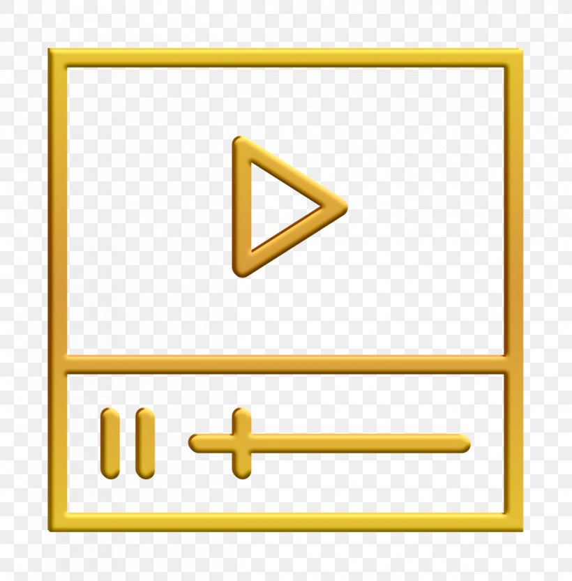 Video Player Icon Essential Set Icon Multimedia Icon, PNG, 1214x1234px, Video Player Icon, Essential Set Icon, Multimedia Icon, Yellow Download Free