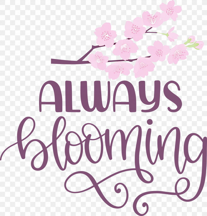 Always Blooming Spring Blooming, PNG, 2873x3000px, Spring, Blooming, Calligraphy, Cut Flowers, Floral Design Download Free