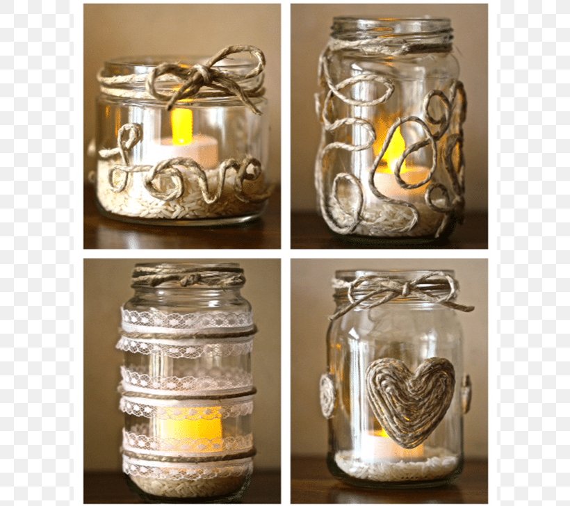 Candlestick Glass Mason Jar, PNG, 770x728px, Candle, Bottle, Candlestick, Container Glass, Decorative Arts Download Free
