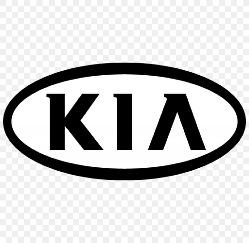 Kia Motors Car Kia Sportage Kia Optima, PNG, 800x800px, Kia, Area, Black And White, Brand, Car Download Free