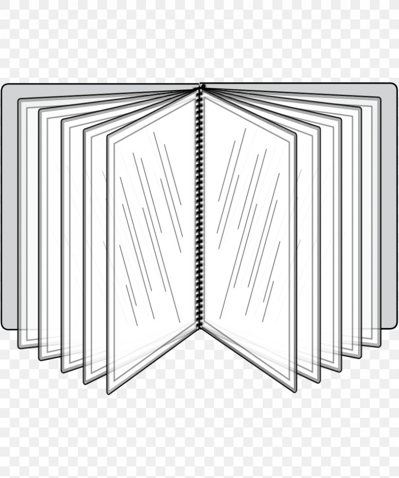 Paper Angle Spiral Coil Binding Notebook, PNG, 833x1000px, Paper, Area, Black, Black And White, Bookbinding Download Free