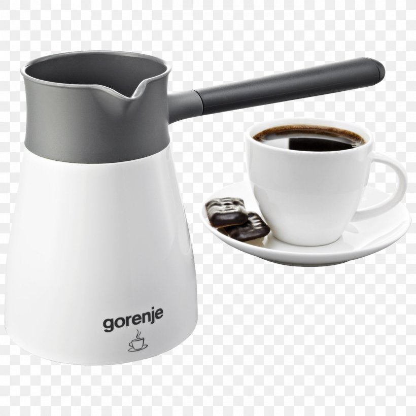 Turkish Coffee Coffeemaker Cezve Gorenje, PNG, 1400x1400px, Coffee, Cezve, Coffee Cup, Coffeemaker, Cooking Download Free