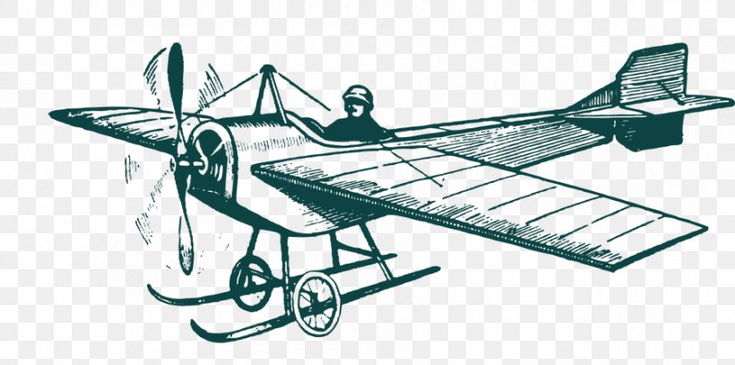 Airplane Model Aircraft Paper Drawing, PNG, 900x447px, Airplane, Aerospace Engineering, Aircraft, Aviation, Black And White Download Free